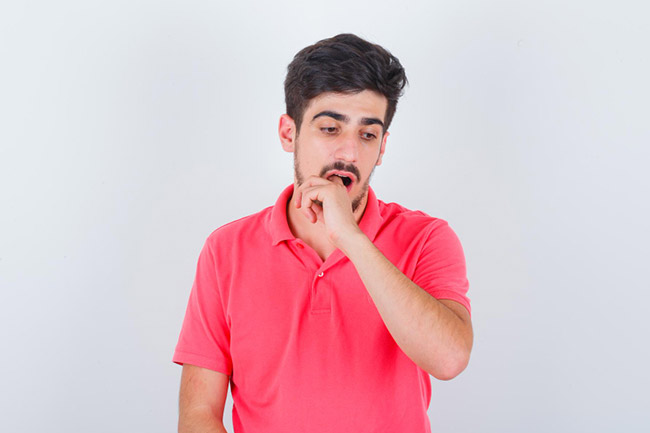 उंगली की मदद से लाएं