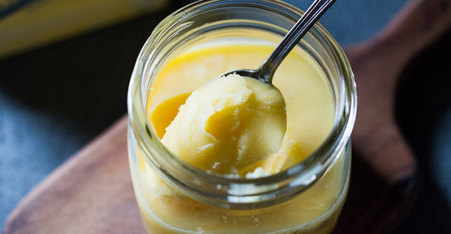 ghee for sore throat