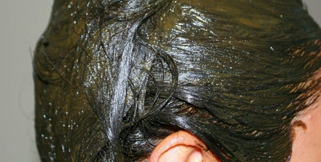 how to apply indigo powder