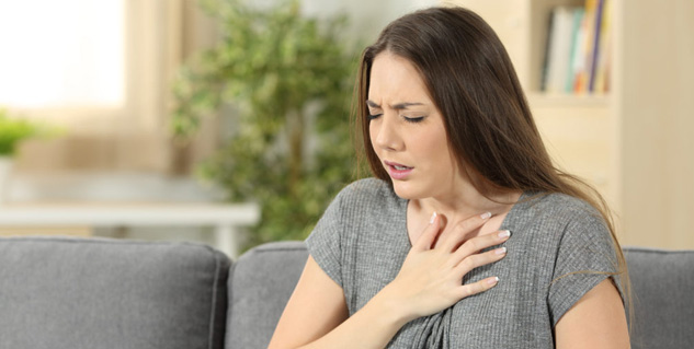 Vaccinated people with breathing Disorders