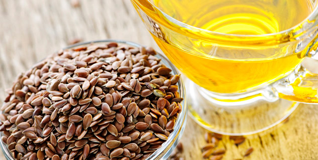 flax seeds oil to breast size