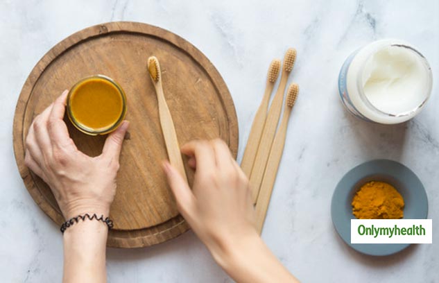 haldi toothpaste for strong teeth