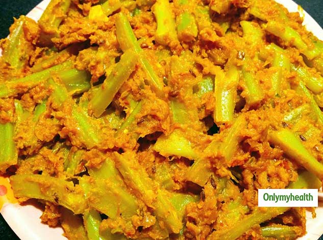 gobi ke danthal ki sabzi recipe
