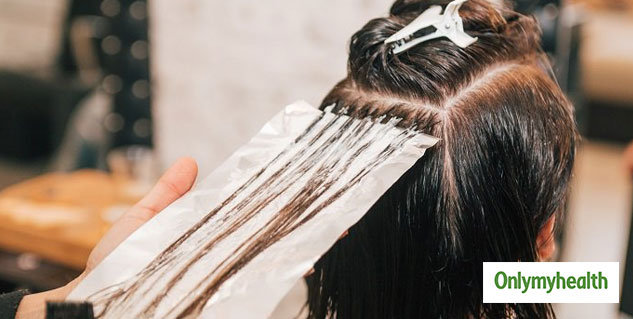 hair bleach at home