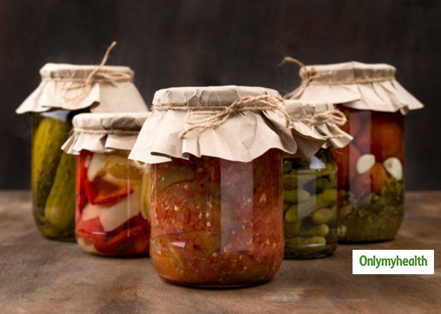 homemade pickle in winters