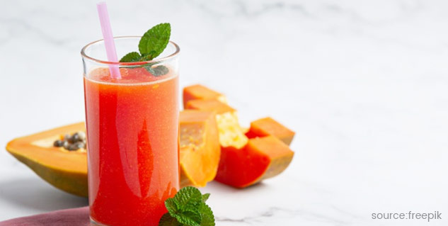 papaya juice recipe
