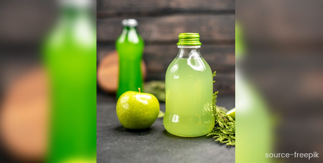 green apple juice to reduce uric acid