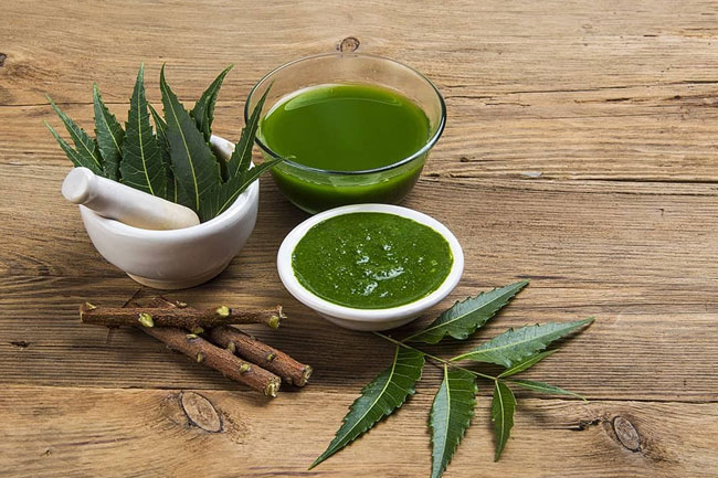 3.फाेड़े-फुंसियाें से राहत दिलाए नीम (Neem Paste Cure Monsoon Pimples)