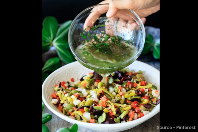 ऑलिव ऑयल के साथ हरी पत्तेदार सब्जियां (Green Vegetables with Olive oil)