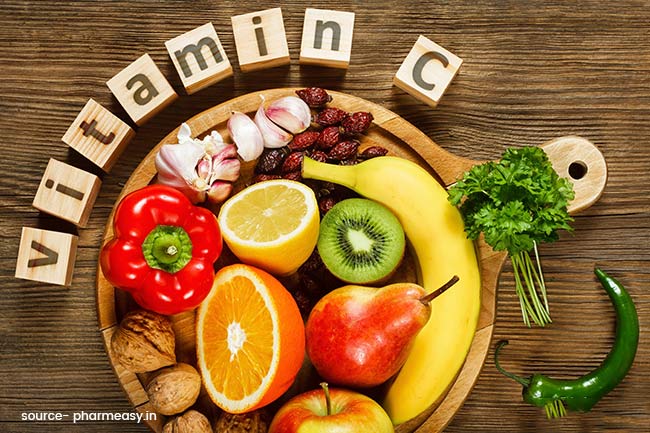 5. विटामिन सी डाइट लें