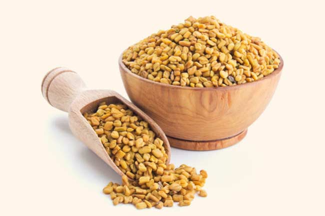 6. मेथी दाने (Fenugreek Seeds)