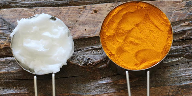 turmeric and coconut oil