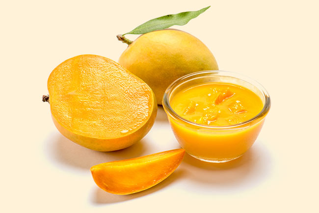 2. यूवी रेज़ से बचाए आम का गूदा
