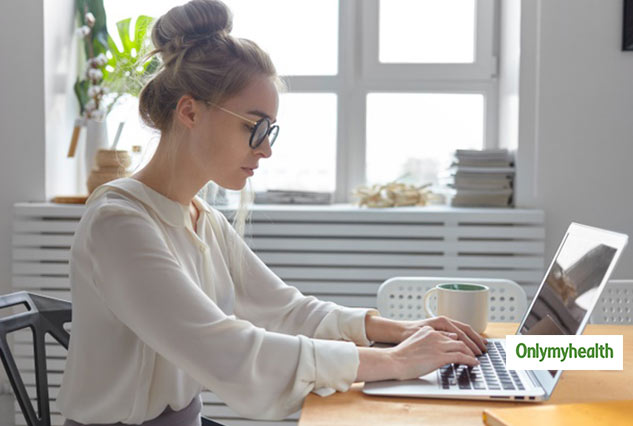 eye strain due to screen