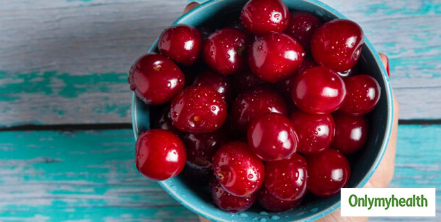 eating cherries in summers