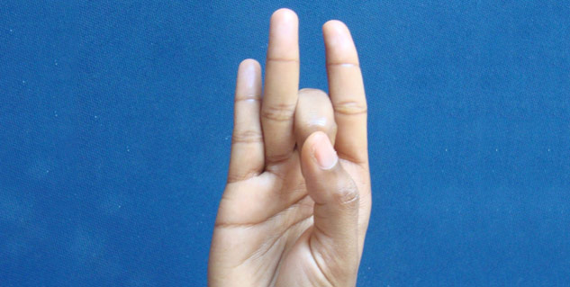 shunya mudra