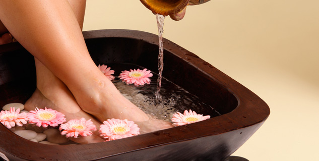 leg wash for good sleep