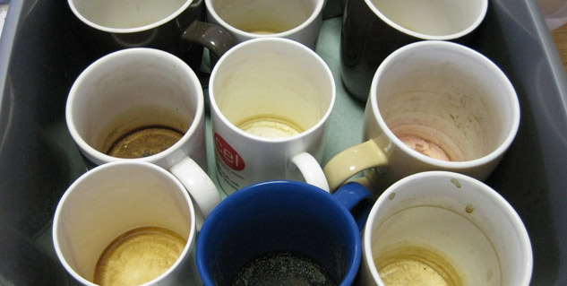 coffee cup infection