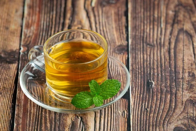 Peppermint tea