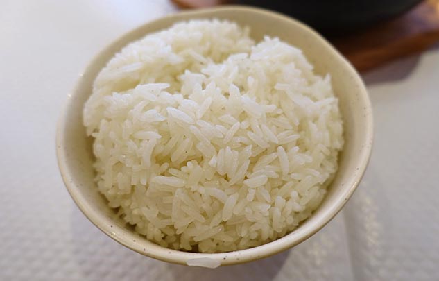 white rice