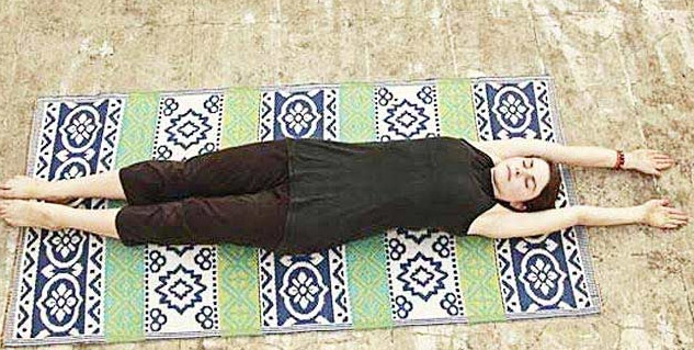 Yastikasana (Stick Pose)