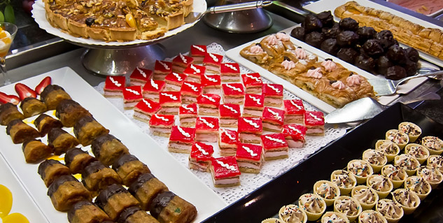 buffet food sweets