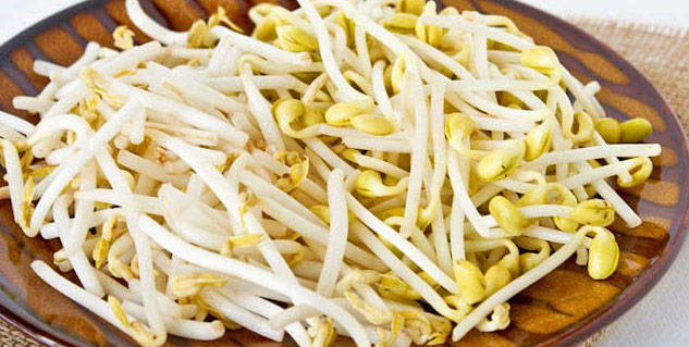 Insidesproutedsoyabean