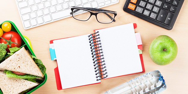 healthy food in lunch