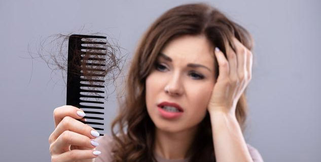 hair loss due to iron deficiency