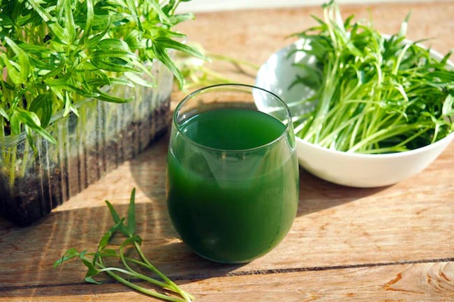 Coriander juice