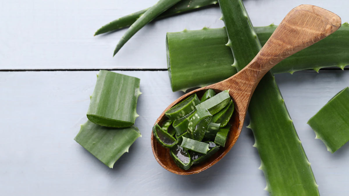 aloe vera to remove masse