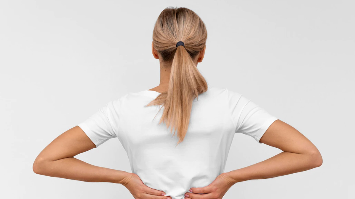 back pain in omicron