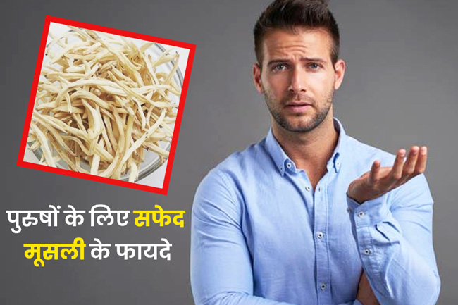 सफेद मूसली के फायदे पुरुषों के लिए- safed musli benefits for male