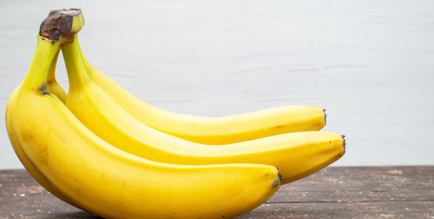 Banana is a high fiber fruit