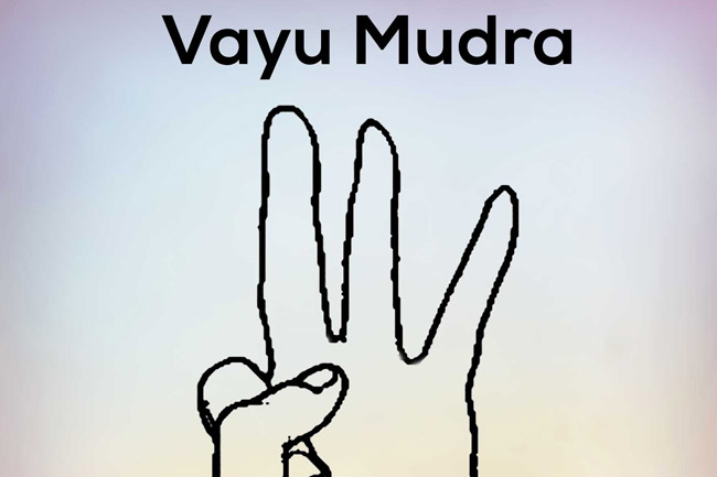 4. वायु मुद्रा (Vayu mudra)