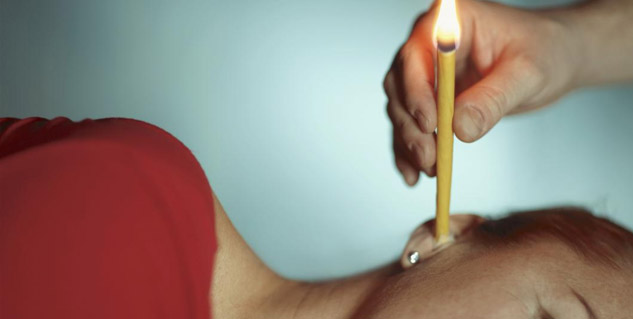 Ear-candling