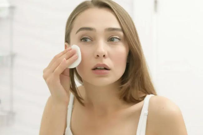 Don't use harsh cleansers
