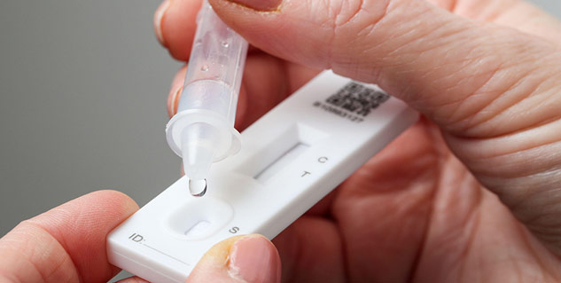 covid test kit at home