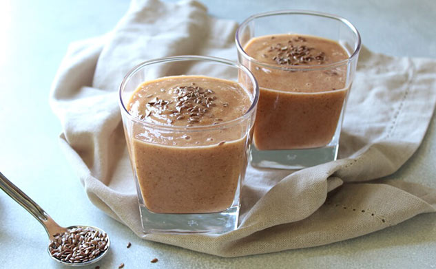 flax seeds protein shake