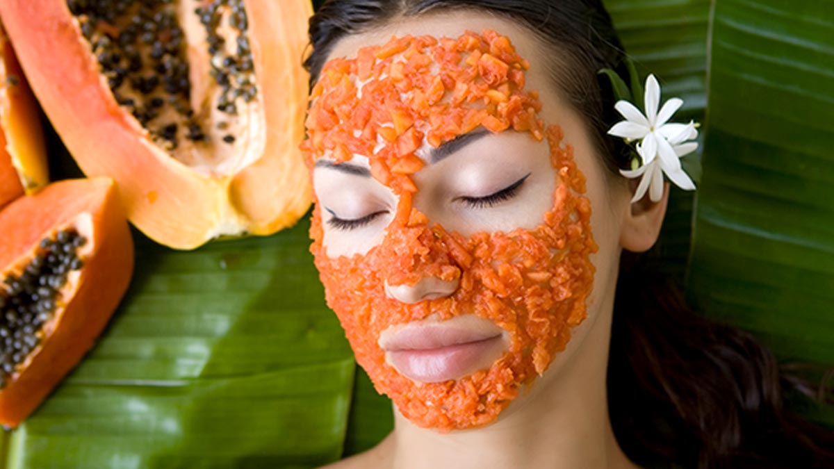 papaya facial at home