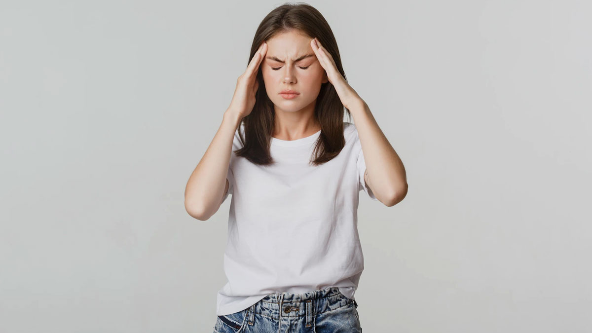 Yoga Mudra for migraine