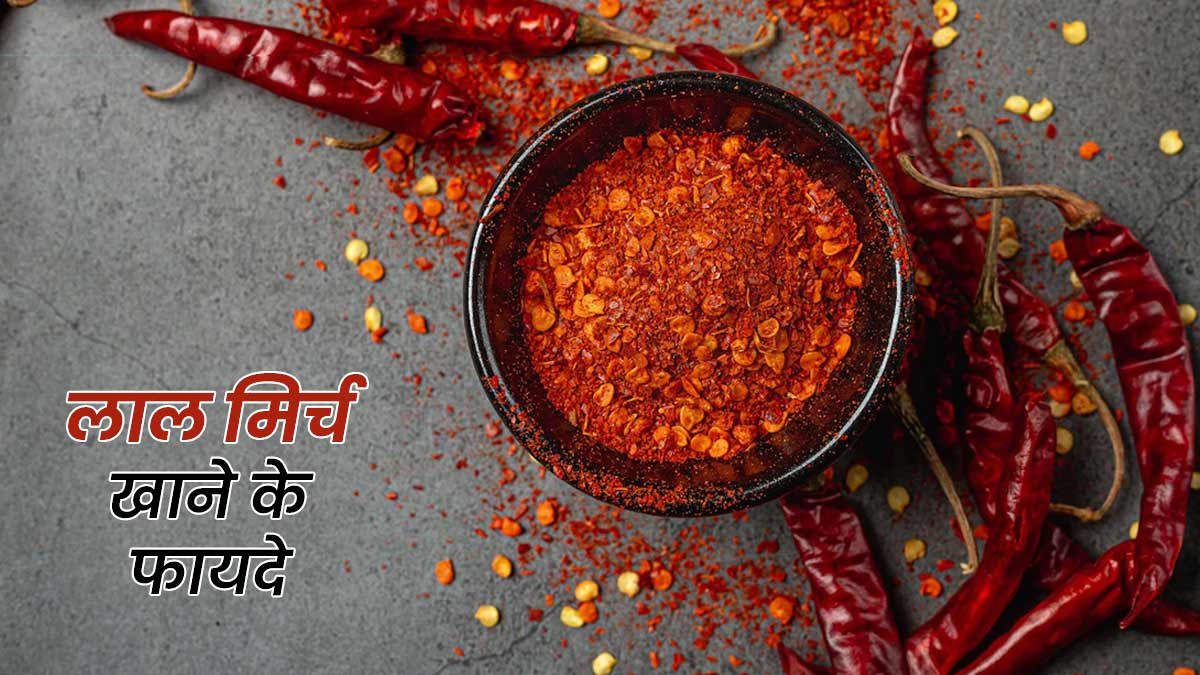 सेहत का खजाना है सूखी लाल मिर्च, आंख और हार्ट के लिए है फायदेमंद