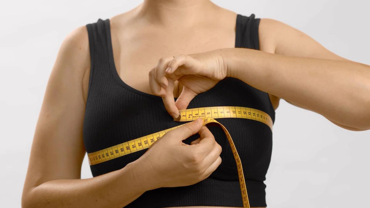 breast enlargement in female Gigantomastia