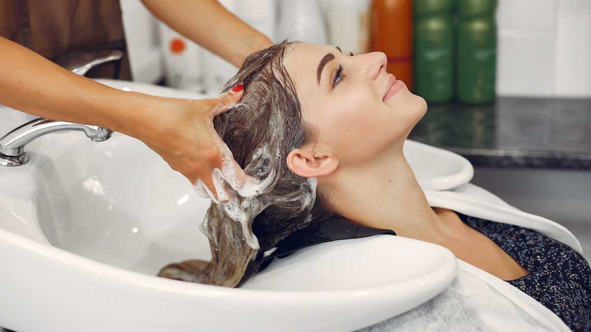 keratin treatment on damaged hair