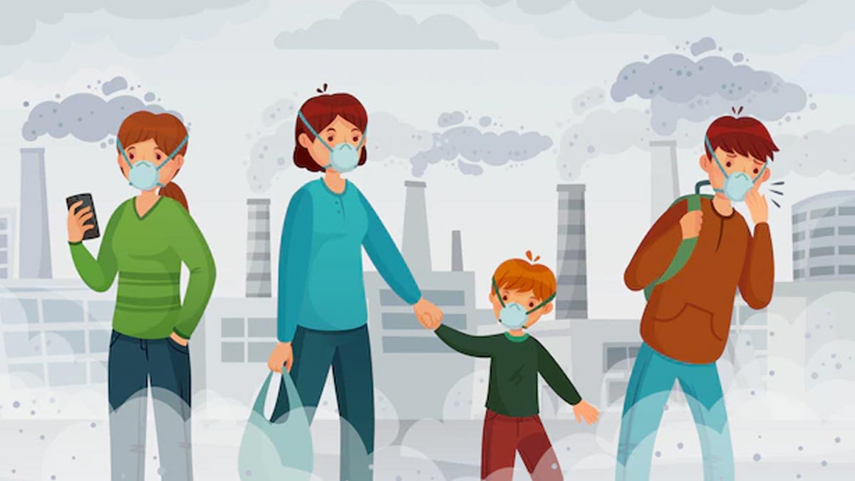 Air pollution impact on life