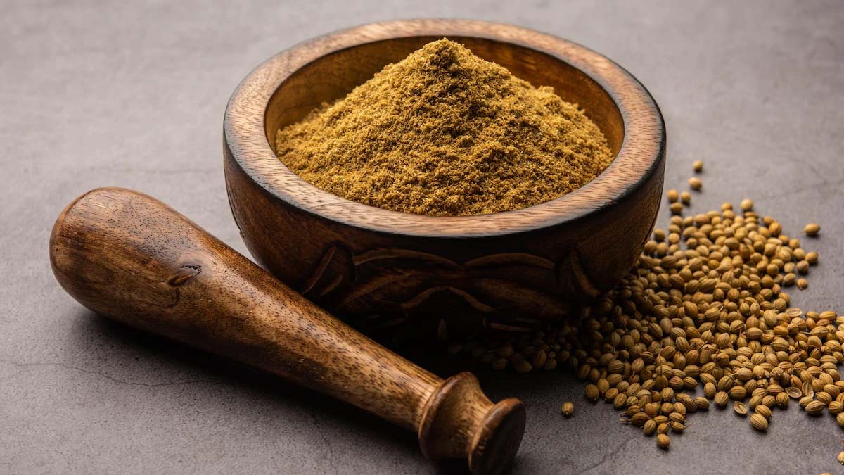 coriander water for UTI