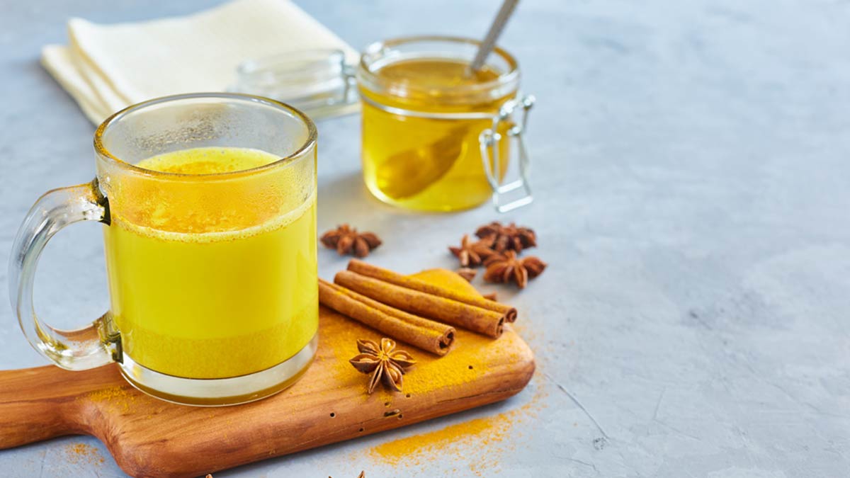 Turmeric Milk For Children