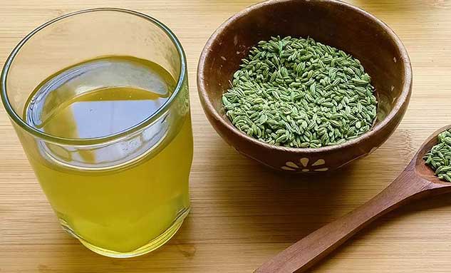 fennel seeds water