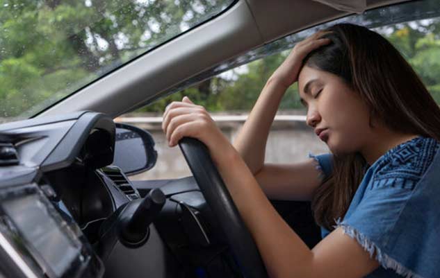 headache and driving tips