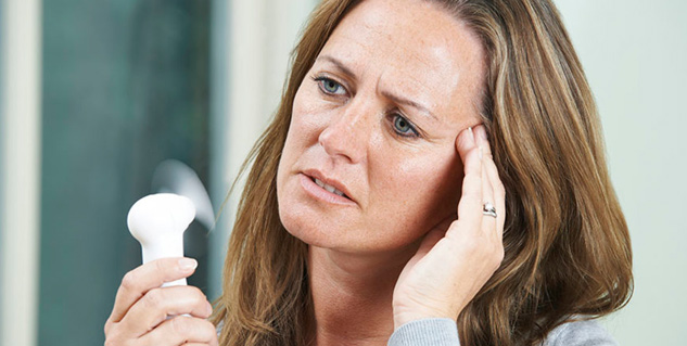 Menopause symptoms can be intense